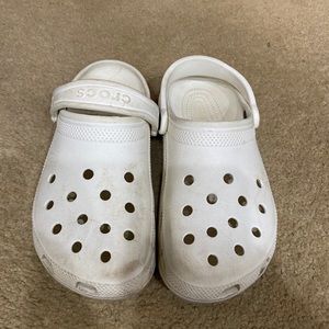 White crocs